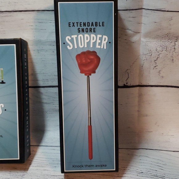 Tabletop Tennis & Snore Stopper - Picture 4 of 8